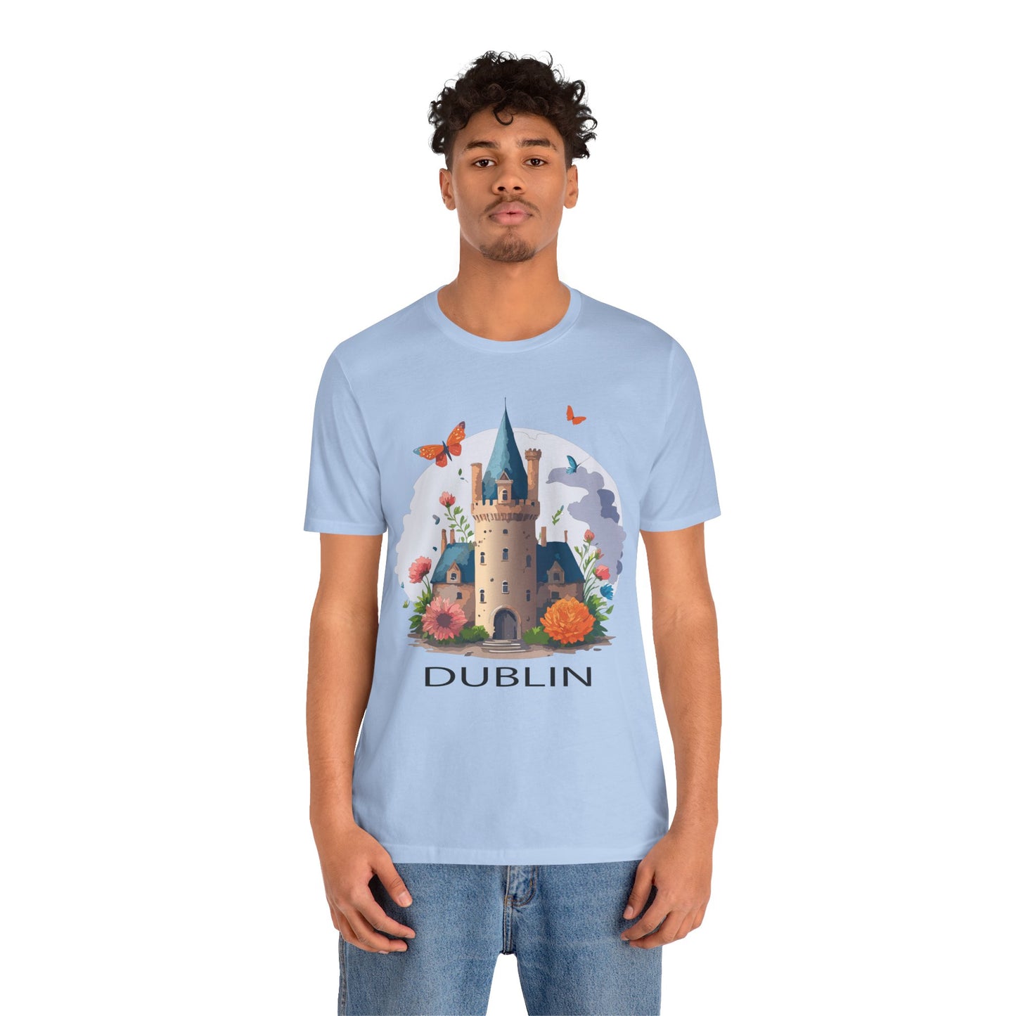 Dublin Shirt, Travel T-Shirt, Tourist Shirts, Tee Shirt with Travel Prints 5