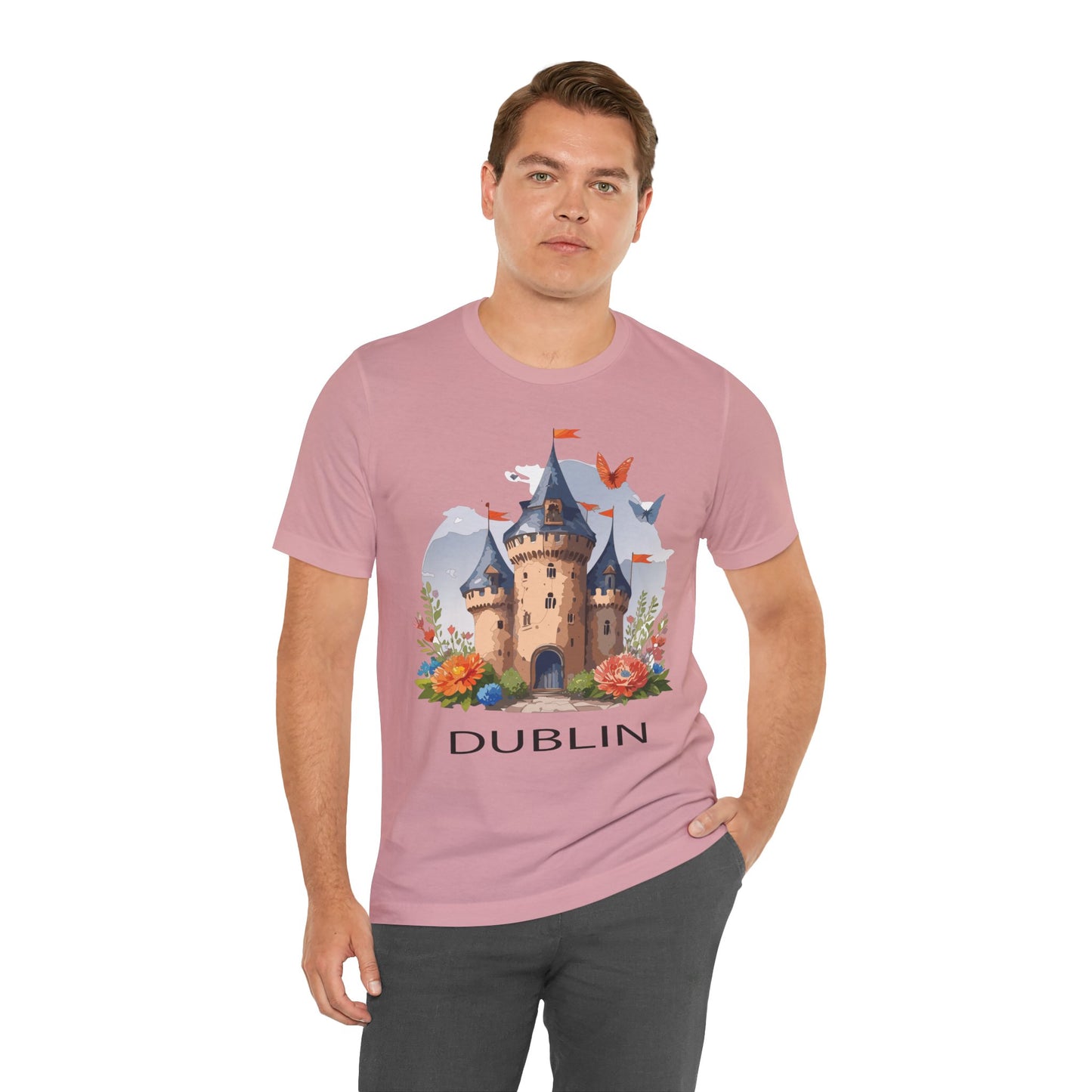 Dublin Shirt, Travel T-Shirt, Tourist Shirts, Tee Shirt with Travel Prints 4