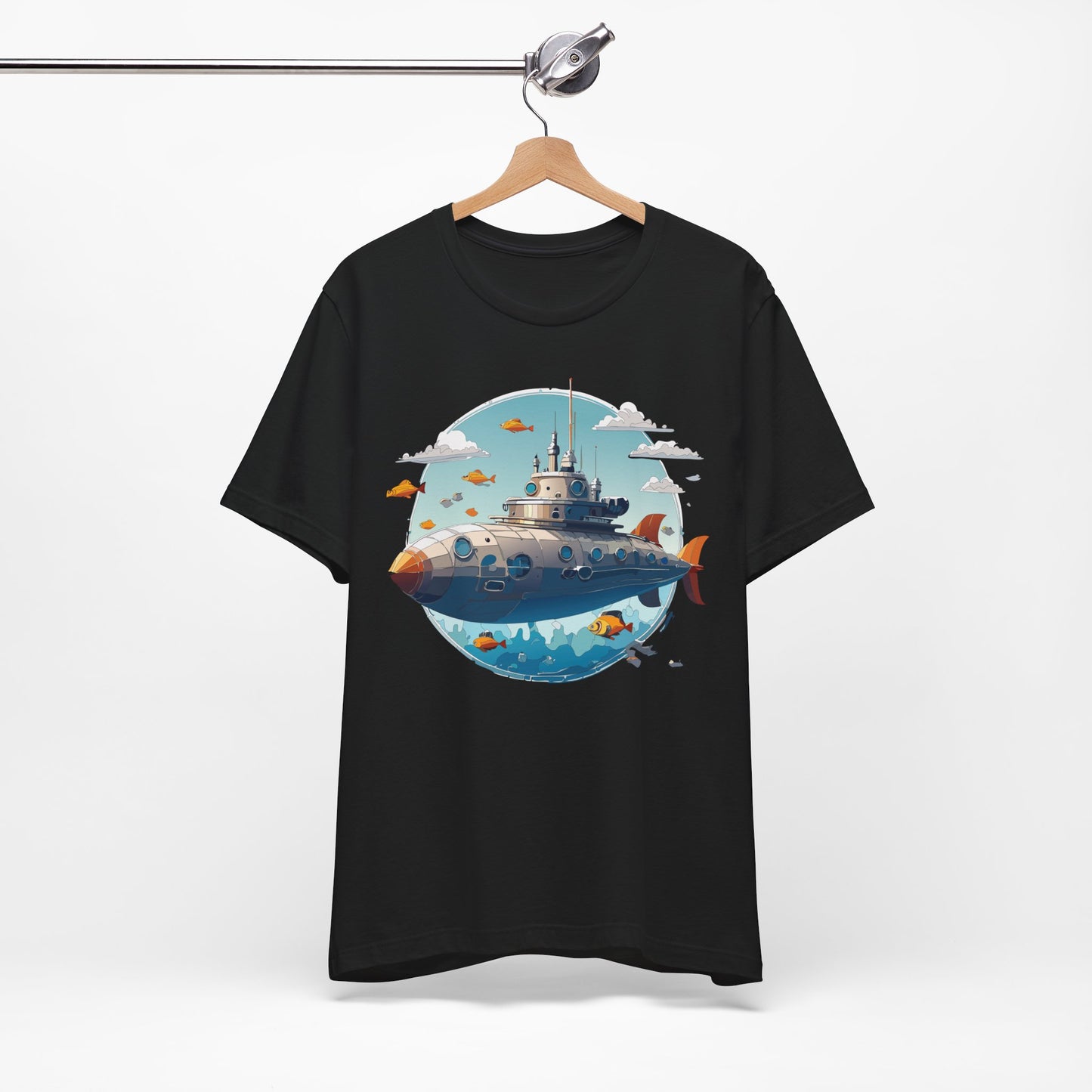 Ship Tee Shirt, Tee Shirt with Ship