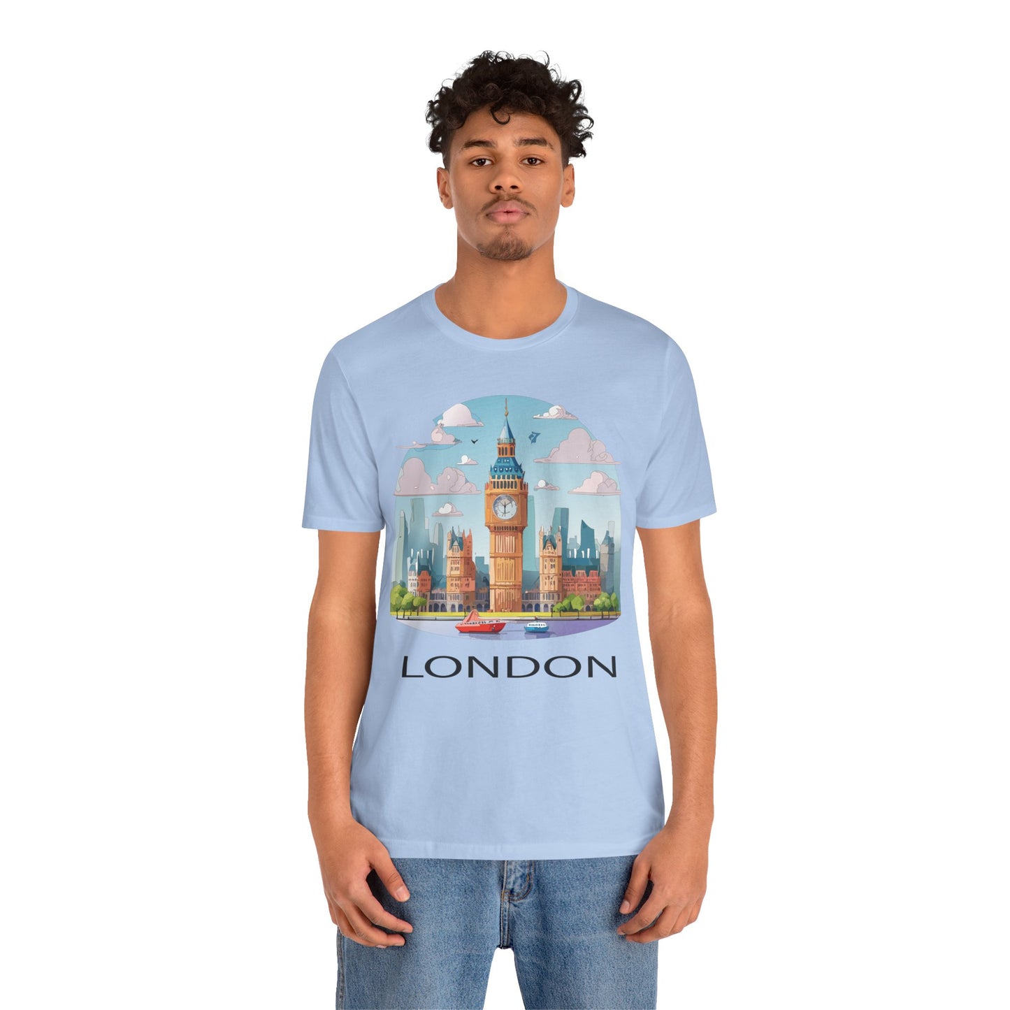 London Shirt, Travel T-Shirt, Tourist Shirts, Tee Shirt with Travel Prints 2