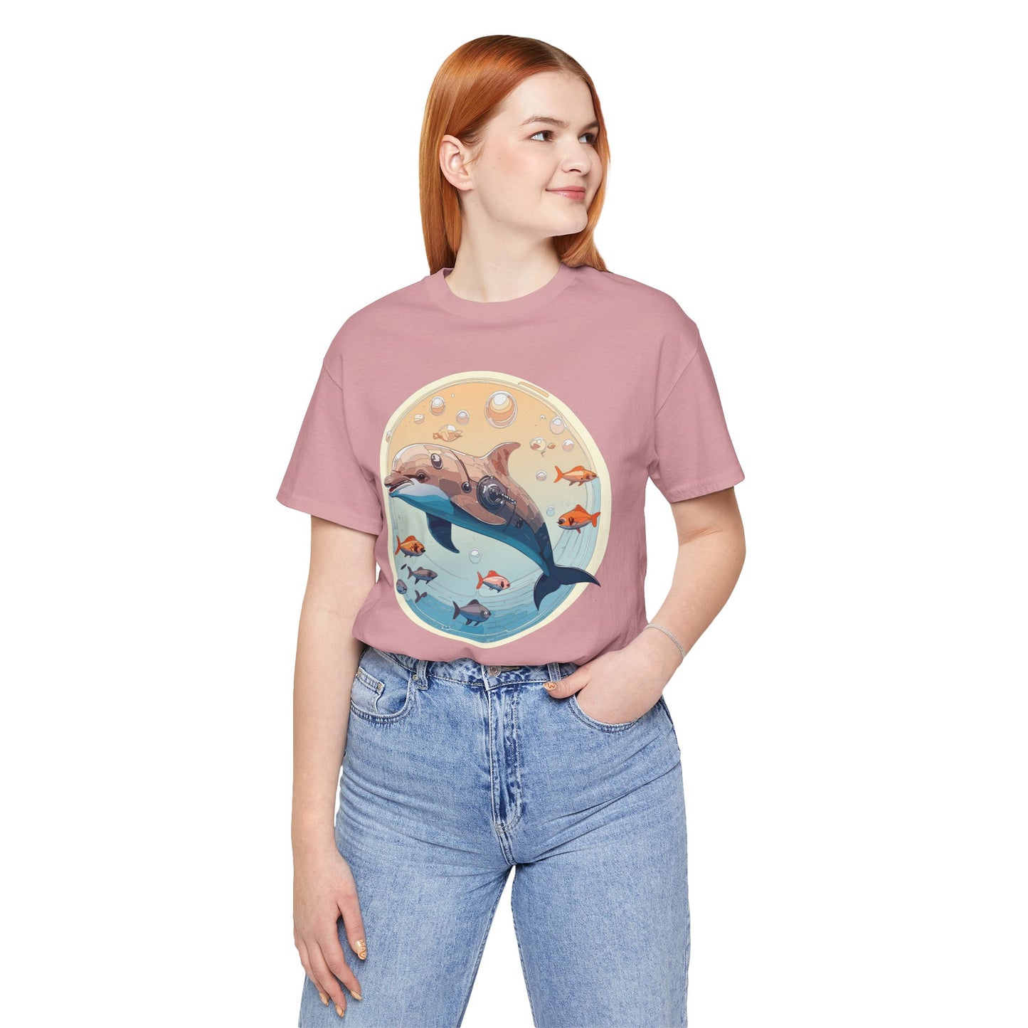 Animals Shirt, Shirt with Dolphin