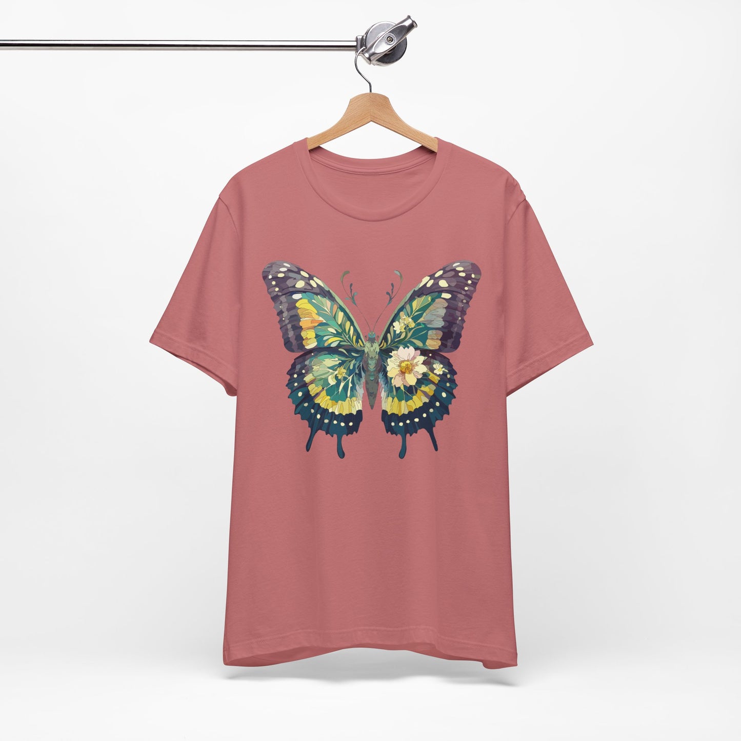 Butterfly Tee Shirt, Shirt with Butterfly