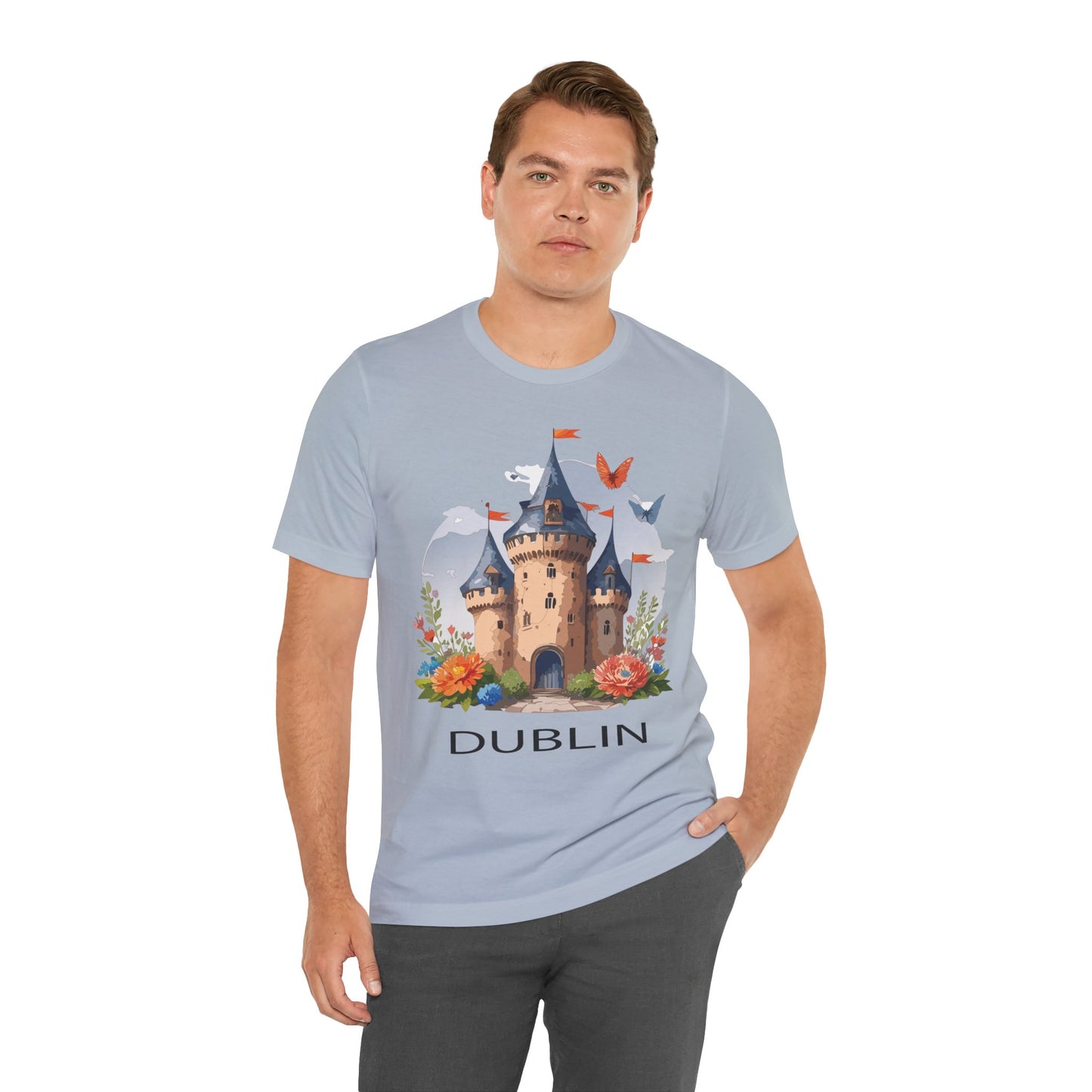 Dublin Shirt, Travel T-Shirt, Tourist Shirts, Tee Shirt with Travel Prints 4