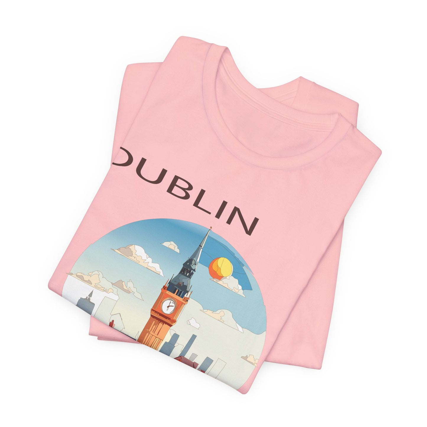 Dublin Shirt, Travel T-Shirt, Tourist Shirts, Tee Shirt with Travel Prints 1