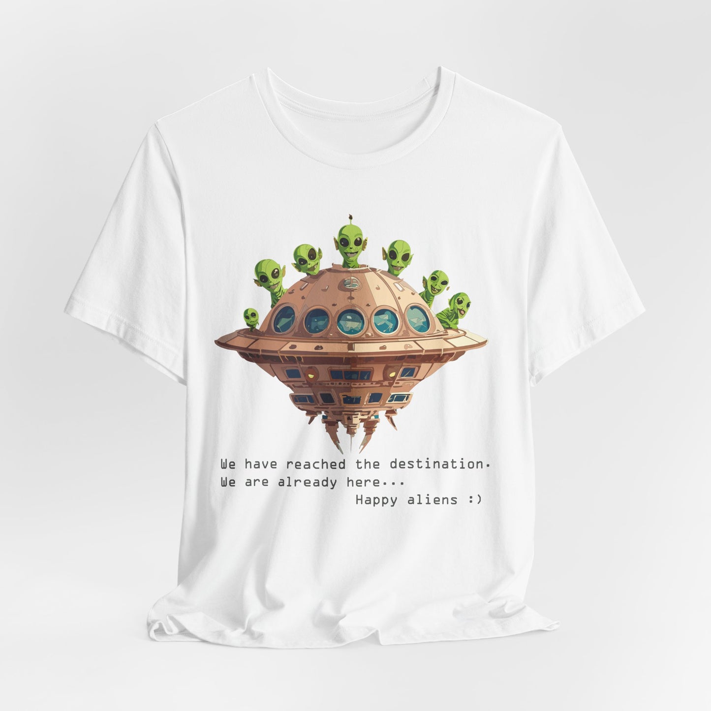 Funny Aliens Shirt, T-Shirt with Funny Aliens