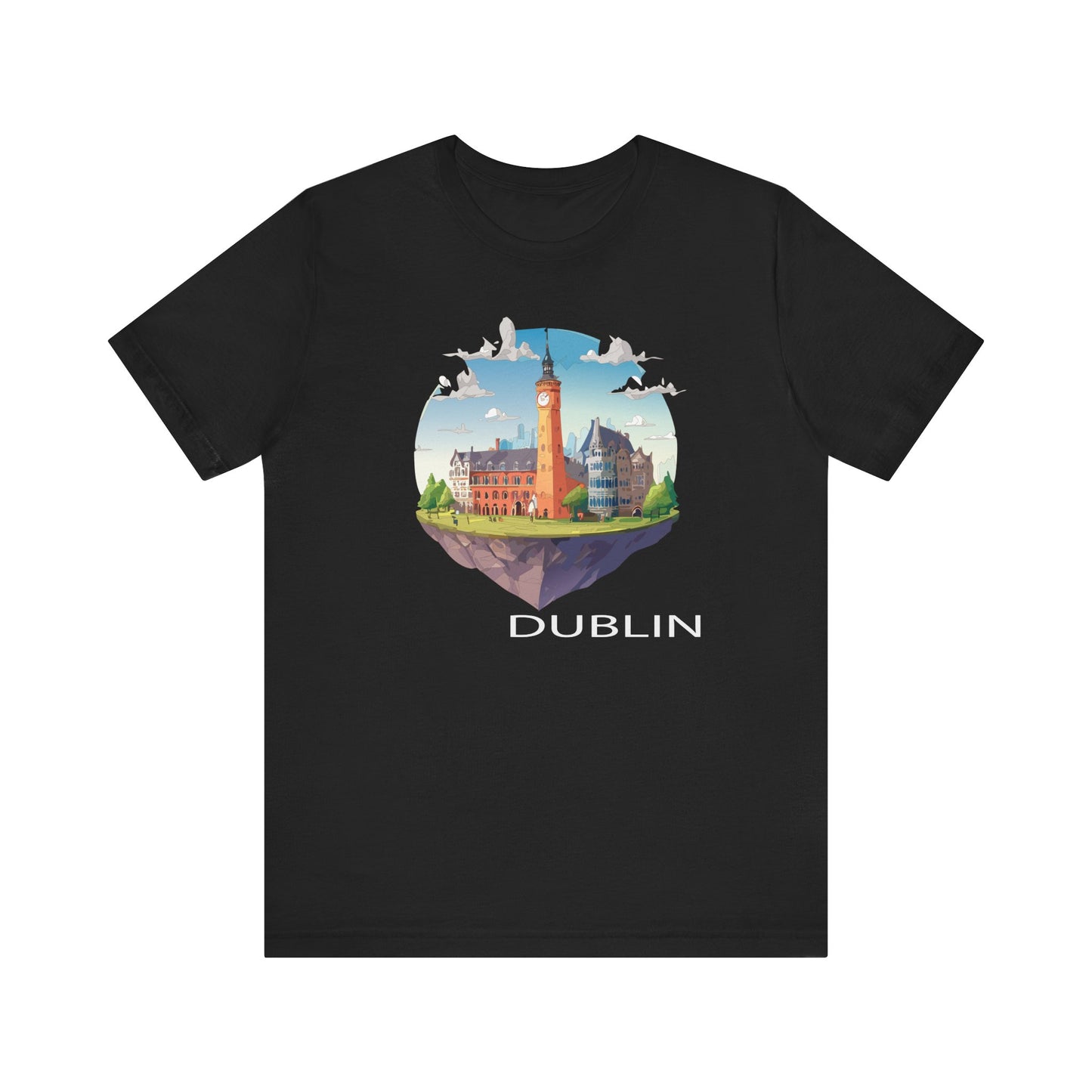 Dublin Shirt, Travel T-Shirt, Tourist Shirts, Tee Shirt with Travel Prints 2