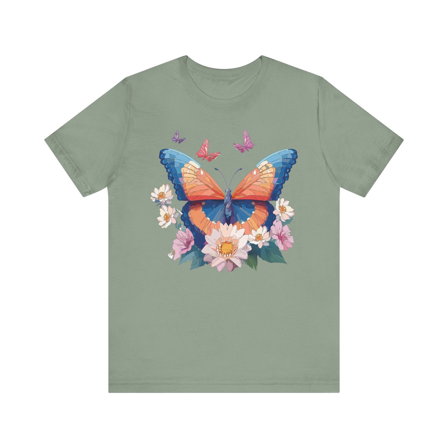 Butterfly Tee Shirt, Shirt with Butterfly